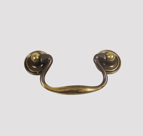 Antique brass traditional swan - traditional,