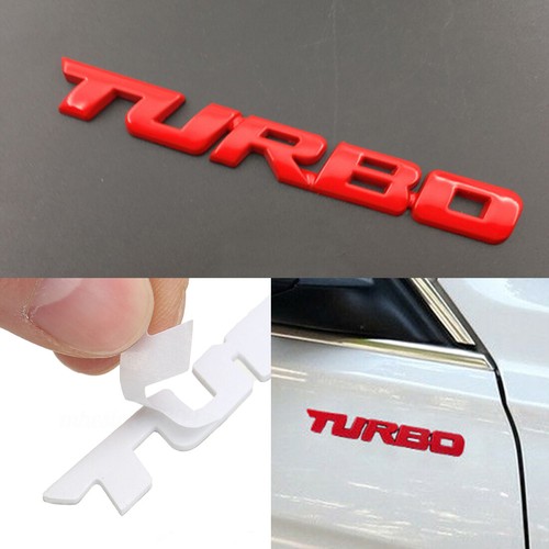 New red turbo letter - red,