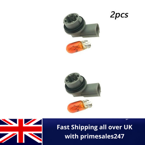 Gray side marker light lamp - 2x,
