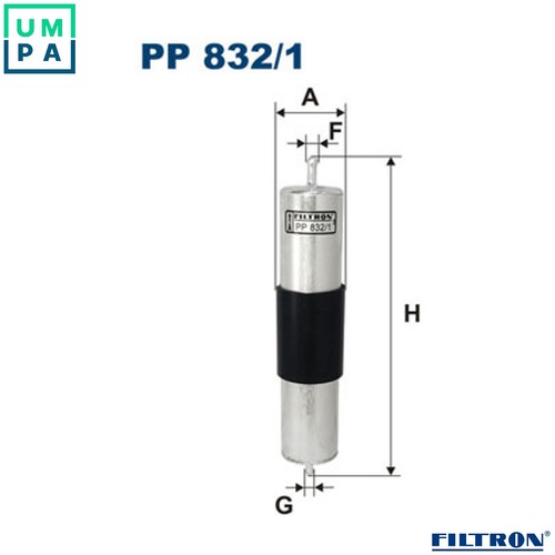 Fuel filter 832 - fuel, for