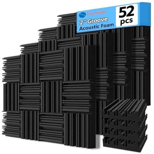 Thick acoustic foam panels - foam, panels,