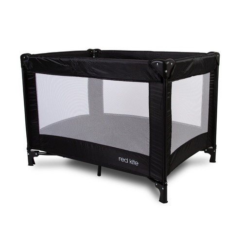 Red kite travel cot - red,