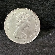 1980 UK 25p Coin Queen