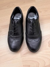 Clark’s Black Brogues Girls