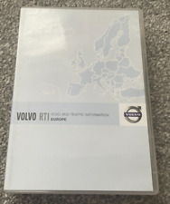 VOLVO RTI 2010 SAT NAV DISC SET 4 DVD EUROPE SATELLITE NAVIGATION USED