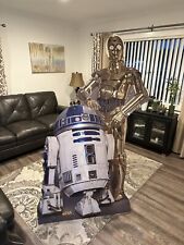 Star Wars R2-D2 and C-3PO,Life-size Cardboard Cutout 2005 Lucasfilm