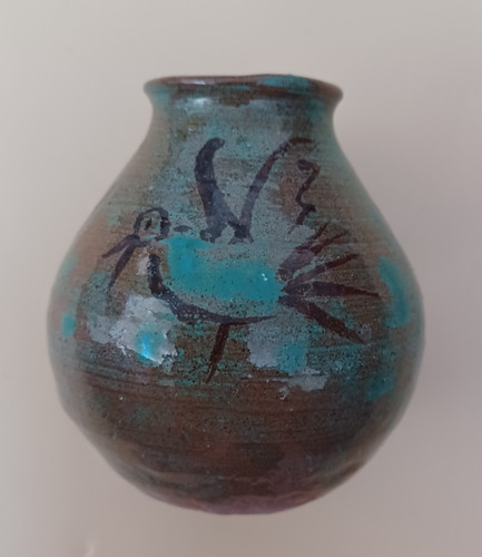 Art studio pottery pot vase - pottery,