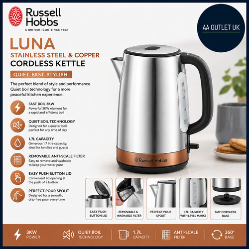 Russell hobbs luna stainless - luna,