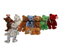 Ty Bears The Beanie Collection X9