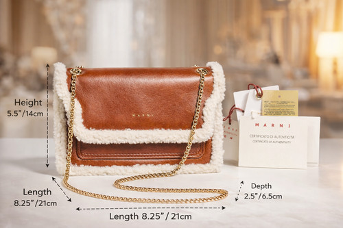 Marni trunk envelope chain bag - envelope,