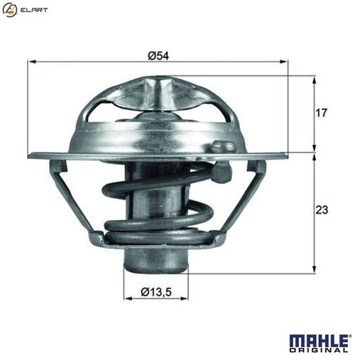 Thermostat coolant 118 82d - thermostat,