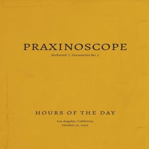 Praxinoscope hours the day - hours, of
