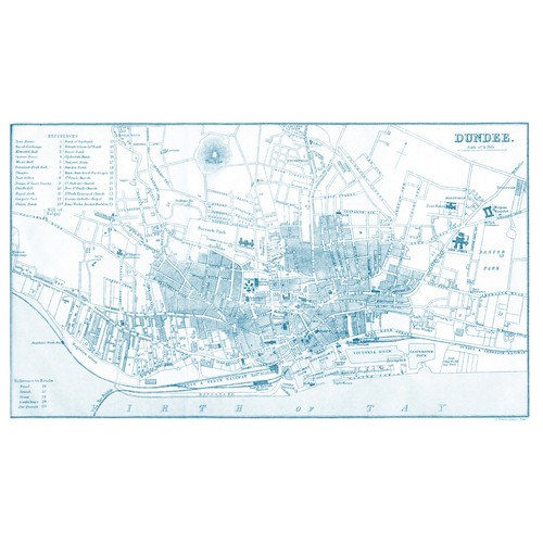 Map 1888 dundee city - 1888,