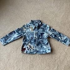 PAMPOLINA GIRLS CORD JACKET, 110, 4-5, SNAP FRONT, LONG SLEEVED, COLLARED, CUTE