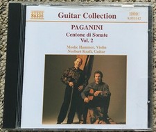 CD Paganini CENTONE di SONATA Moshe Hammer, Violin Norbert Kraft, Guitar