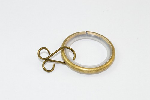 Silent curtain rod rings - silent, loose