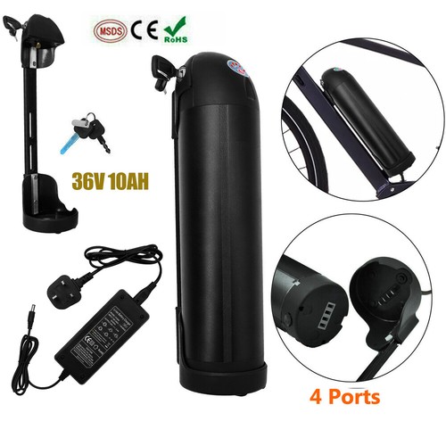 Bottle 36v 10ah bike battery - e-bike,