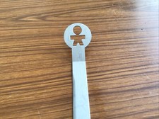 ALESSI GIROTONDO LETTER OPENER. Made in Italy~ INOX 18/10~23 cm Long