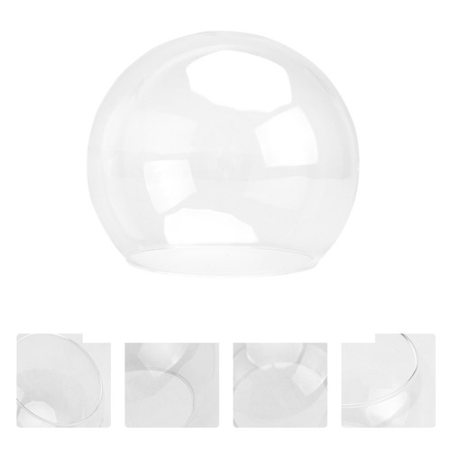 Transparent glass dome - glass,