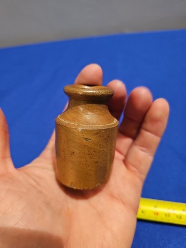 Tiny antique stoneware ink - stoneware,