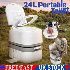 24L Portable Toilet Flushing