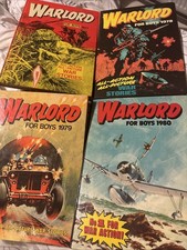 4 x WARLORD ANNUAL'S  1977