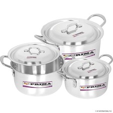 LARGE 6PC HEAVY DUTY ALUMINIUM