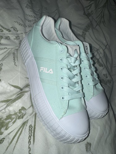 Fila new light green canvas - fila,