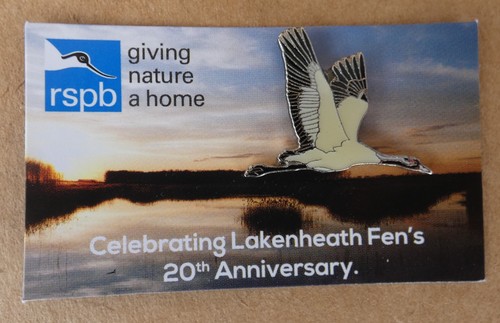 Rspb pin badge - pin,