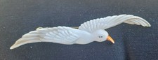 Vintage Charles Horner Seagull Brooch Casein Plastic Brass Fixing 1920/30s