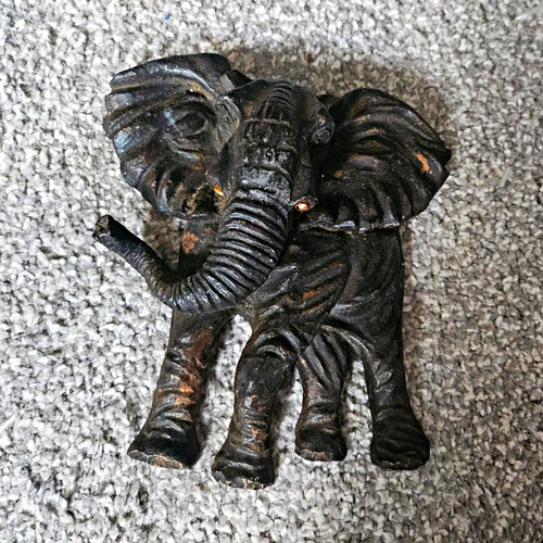 Vintage elephant with - ,