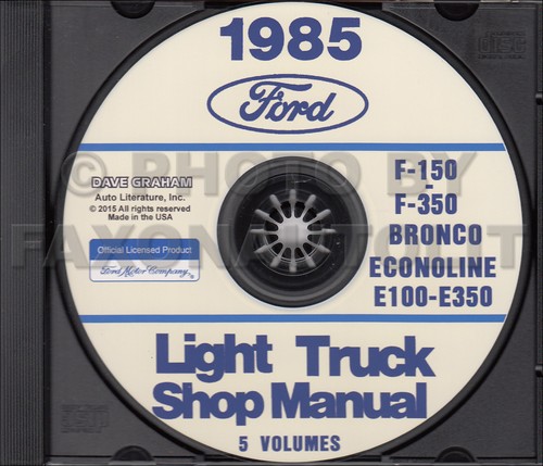 1985 ford truck - ford, manual