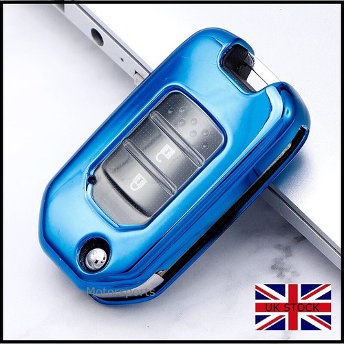 Blue key remote fob - fob, cover