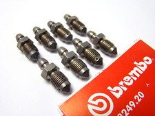 8x Genuine Brembo Bleed Screws