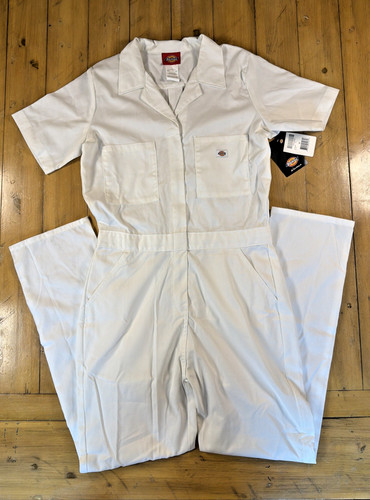 Dickies white short - dickies, sleeve