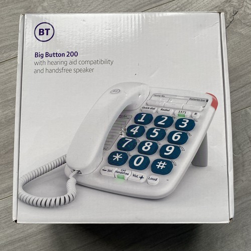 Big button 200 - button, corded