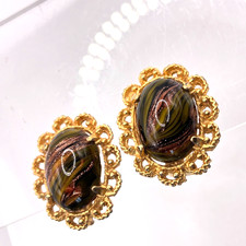 Sphinx clip earrings gold - sphinx,