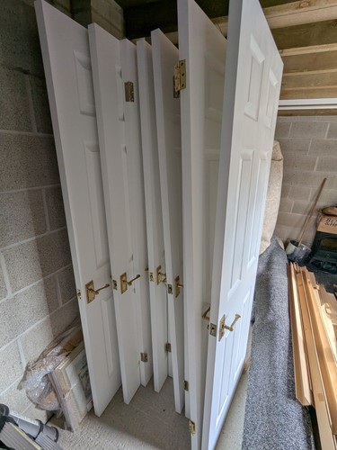 White interior doors - 11,