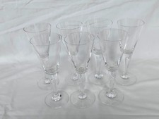 Dartington Vintage Crystal Sharon Large Wine Glass Goblets  x 7 -22.5Hx8 .5cmW  