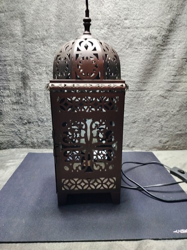 Moroccan tea light - light, with