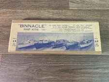 VINTAGE RARE BINNACLE SHIP KITS. 1/10 SCALE 73 FT. R.N. MOTOR TORPEDO BOAT.