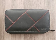 Hotter Leather Zip Purse Black