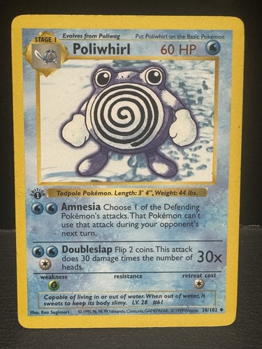 Pokemon tcg poliwhirl - tcg,