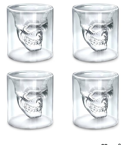 Set skull shot glass - set, of