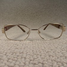 Specsavers Glasses Frames Maureen 25442502 Gold Rectangle Eyewear Spectacles