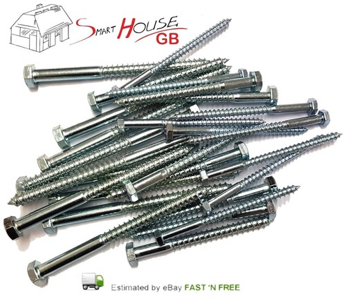 10mm hex hexagon head wood - 10mm,