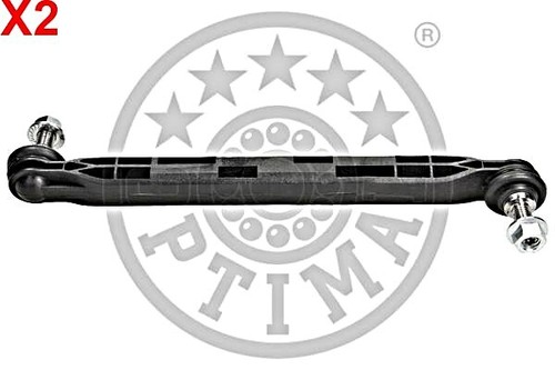Front plastic stabiliser - front,