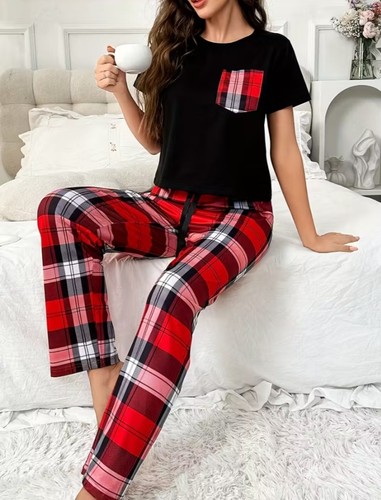 Lovely red plaid ladies - lovely,