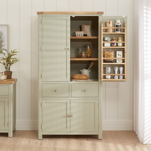 Pantry cupboard marbury sage - cupboard,