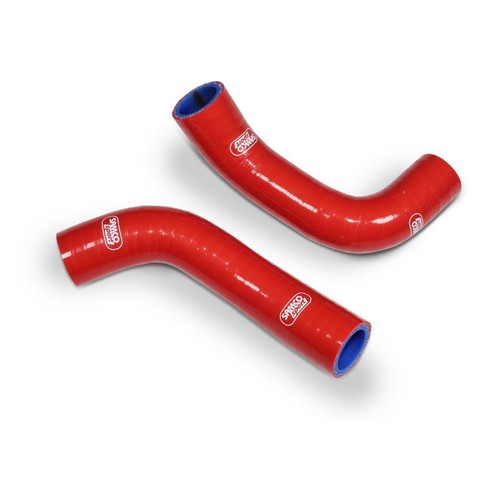 Red samco rad hoses fit - samco,